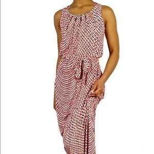 Size 4 graphic Maxi Dress